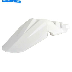 Rear Fender Polisport���A�t�F���_�[�z���C�g - �t�B�b�g�FHusqvarna TC 510 2008 Polisport Rear Fender White - Fits: HUSQVARNA TC 510 2008�y���s�A���i�z