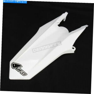 Rear Fender UFO�z���C�g���A�G���h�D�[���t�F���_�[W / O���C�g - HU03352-041 UFO White Rear Enduro Fender w/o Light - HU03352-041�y���s�A���i�z