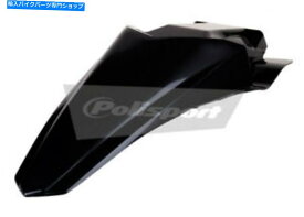 Rear Fender Polisport 8579700003リアフェンダーブラックMXオフロードMoto Dirtbike Polisport 8579700003 Rear Fender Black MX Offroad Moto Dirtbike