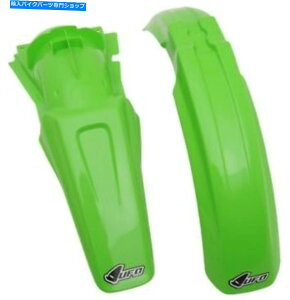 Rear Fender VUFO KAFK200-999tgƃAtF_[Lbg NEW UFO KAFK200-999 Front and Rear Fender Kit