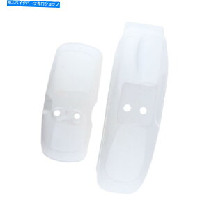 Rear Fender z_~jgĈ߂2s[XtgAzC[tF_[XvbVK[hJo[ 2pcs Front & Rear Wheel Fender Splash Guard Cover for Honda Mini Trail