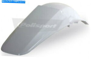 Rear Fender Polisport 8560900001���A�t�F���_�[�z���C�gMX�I�t���[�hMoto Dirtbike Polisport 8560900001 Rear Fender White MX Offroad Moto Dirtbike�y���s�A���i�z
