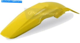 Rear Fender Polisport 8568800001リアフェンダーイエローMXオフロードMoto Dirtbike Polisport 8568800001 Rear Fender Yellow MX Offroad Moto Dirtbike