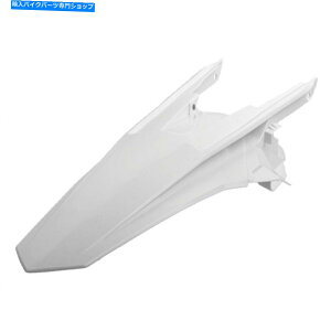 Rear Fender Polisport���A�t�F���_�[16�z���C�g - �t�B�b�g�FKTM 350 SX-F 2016-2018 Polisport Rear Fender 16 White - Fits: KTM 350 SX-F 2016-2018