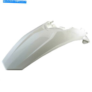 Rear Fender Polisport���A�t�F���_�[�z���C�g - �t�B�b�g�FKTM 350 SX-F 2011-2015 Polisport Rear Fender White - Fits: KTM 350 SX-F 2011-2015