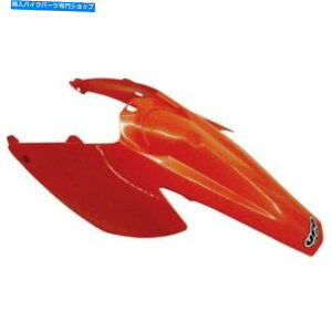 Rear Fender TChplƂufovX`bNKT03076-127AtF_[ - IWF UFO Plastics KT03076-127 Rear Fender with Side Panels - Orange