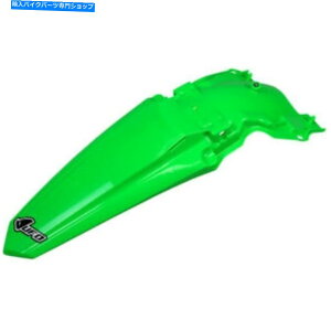 Rear Fender UFO MXAtF_[ - u - '19-'20 | KA04749AFLU. UFO MX Rear Fender - Fluorescent Green - '19-'20 | KA04749AFLU