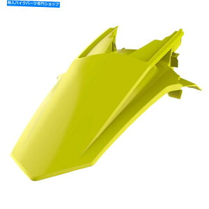 Rear Fender Polisport���A�t�F���_�[Flo Yellow - �t�B�b�g�FKTM 350 SX-F 2016-2018 Polisport Rear Fender Flo Yellow - Fits: KTM 350 SX-F 2016-2018