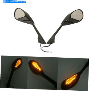 Mirror DUCATI 1199 1199S R 12-14 13 899 PAIIGALE 14-15�̂��߂�LED�^�[���M�����A�~���[ LED Turn Signal Rear Mirror For Ducati 1199 1199S R 12-14 13 899 Panigale 14-15�y���s�A���i�z