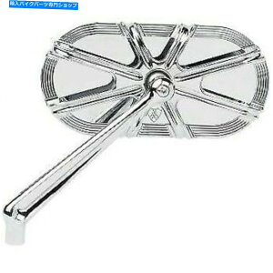 Mirror Arlen NessTChN10Q[WP[WV[Y~[͂ꂼ̔Ă܂ Arlen Ness Left Side Chrome 10-Gauge Caged Series Mirror for Harley SOLD EACH
