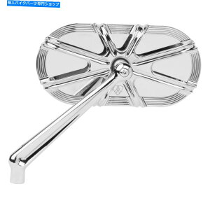 Mirror Arlen Ness 13-163P[W10Q[WbẼN~[ Arlen Ness 13-163 Caged 10-Gauge Forged Right Side Chrome Mirror