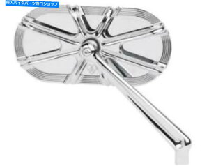 Mirror Arlen Ness 13-163P[WV[Y10Q[W~[ - E - N Arlen Ness 13-163 Caged Series 10-Gauge Mirror - Right - Chrome