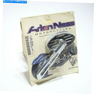 Mirror Arlen Ness Cateye Grooved~[I[oXeXXep[gԍ13-187 Arlen Ness Cateye Grooved Mirror Oval Stealth Stem Part No:13-187