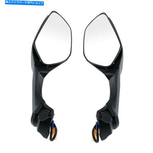 Mirror EZX10R 2016-2020 19̂߂̃obN~[LED^[VOiCgtBbg Rearview Mirrors LED Turn Signal Light Fit For Kawasaki Ninja ZX10R 2016-2020 19
