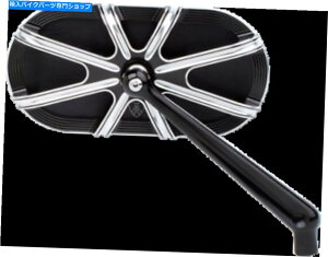 Mirror Arlen NessP[WV[Y~[ - E10Q[W - 13-162 Arlen Ness Caged Series Mirrors - Right Black 10 Gauge - 13-162