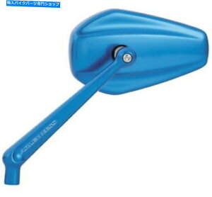 Mirror Arlen Ness~jXgbJ[~[E13-153 Arlen Ness Mini Stocker Mirror Right Blue 13-153