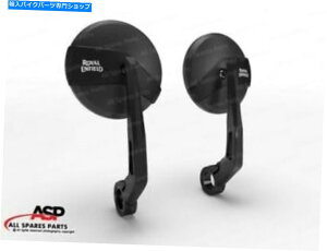Mirror CGtB[hR`l^GTo[Gh~[Lbg{̐^V Royal Enfield Continental GT Bar End Mirror Kit Genuine Brand New