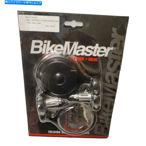 Mirror Bikemaster̐܂肽݃o[Gh~[3-5 / 16 "DIABx 9/16" D - P / N 600300 BikeMaster Folding Bar End Mirrors 3-5/16" Dia. X 9/16" D - P/N 600300