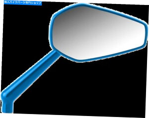 Mirror Arlen Ness~jXgbJ[~[EE13-153 Arlen Ness Mini Stocker Mirrors Blue Right #13-153