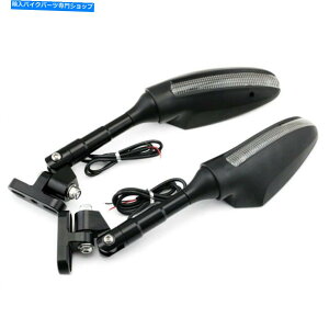 Mirror HONDA CBR 650F CBR650F 2014-2018 VFR 800F̂߂LED̃obNr[Ar[~[ LED Rearview Rear View Mirrors For HONDA CBR 650F CBR650F 2014-2018 VFR 800F