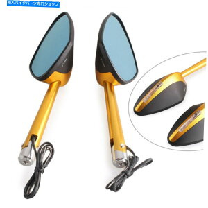 Mirror �I�[�g�o�C�̃T�C�h���A�r���[�~���[W /�M���̓��}�nYZF R1 R6 R125 V-STAR XV Motorcycle Side Rearview Mirror w/ Signal Fits Yamaha YZF R1 R6 R125 V-Star XV�y���s�A���i�z