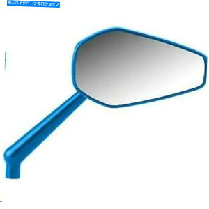 Mirror ~jXgbJ[~[̂߂Arlen Ness 13-153 - Ezɉ Arlen Ness 13-153 for Mini Stocker Mirror - Right - Blue Anodized