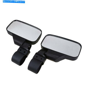 Mirror 2×I[goCwʐ}~[KXubN6mm 8mm 10mm˂߉\ 2 x Motorcycles Rear View Mirror Glass Black 6mm 8mm 10mm Screw Adjustable