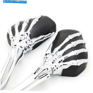 Mirror 2003N2012Nz_CBR 600RR F5 2010̂߂̃I[goCTalon Chrome Skull Rout Mirror Motorcycle Talon Chrome Skull Rear Mirror For 2003-2012 Honda CBR 600RR F5 2010