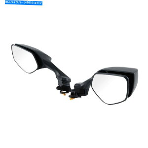 Mirror 㕔싾LED^[VOiEZX10R ZX-10R 16-20 17 Rear View Mirrors LED Turn Signals Fit For Kawasaki Ninja ZX10R ZX-10R 16-20 17