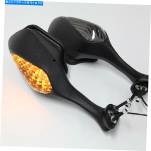 Mirror ���GSXR 600 GSXR 750 2004 2005�̂��߂�LED�^�[���M���̃o�b�N�~���[06 07 HG LED Turn Signal Rearview Mirrors for Suzuki GSXR 600 GSXR 750 2004 2005 06 07 HG�y���s�A���i�z
