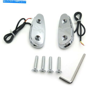 Mirror N[~[ubNOFFx[Xv[guvLEDMFor 01-04 Suzuki GSXR 1000 Chrome Mirror Block Off Base Plate "" LED Signal For 01-04 Suzuki GSXR 1000