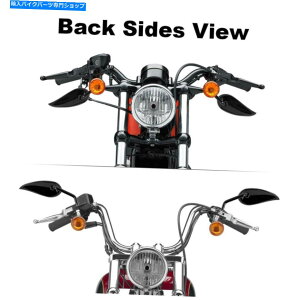 Mirror 8mm CNCeBAhbvAr[~[ɃtBbgX|[cX^[XL Softail 8mm CNC Teardrop Rear View Mirrors Fit For Harley Touring Sportster XL Softail
