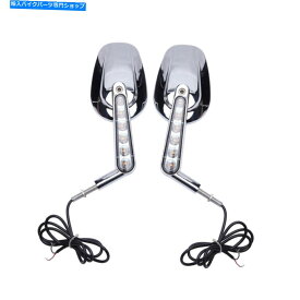 Mirror ハーレーダビッドソンスポーツスター883米国のオートバイLEDターンシグナルバックミラー Motorcycle LED Turn Signal Rearview Mirrors For Harley Davidson Sportster 883 US