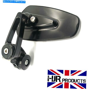 Mirror CNCo[Gh~[LS6~TriumphXs[hXg[ggvHJR Products CNC Bar end mirrors LS6 to Triumph Speed Street Triple genuine HJR Products