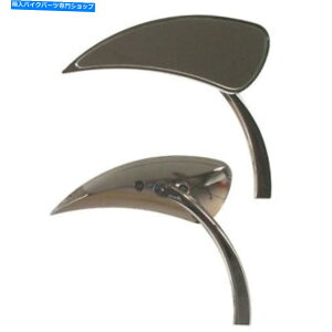 Mirror n[[_rbh\̂߂̔asWEX^C̋ Radium Style Mirrors with Radius Stems for Harley-Davidson