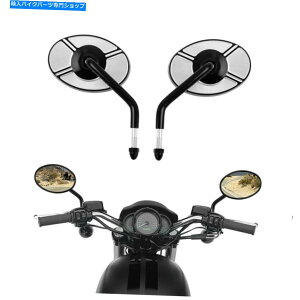 Mirror �n�[���[�O���C�hXL Dyna�\�t�g�`���b�p�[�̂��߂̕��ՓI��8mm CNC�̔w�ʐ}�̃~���[ Universal 8mm CNC Rear View Mirrors Fit For Harley Glide XL Dyna Softail chopper�y���s�A���i�z
