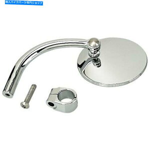 Mirror Biltwell Inc. - 6503-578-531 - 4inB}Eg̃Nvt̊ی^[eBeB~[ Biltwell Inc. - 6503-578-531 - 4in. Round Utility Mirror with Clamp On Mount for