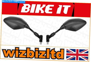 Mirror }nMT-09 2014-2016 [oCLCgubN] [~[yA] Kitmry026 Yamaha MT-09 2014-2016 [Bikeit Black] [Pair of Mirrors] KITMRY026