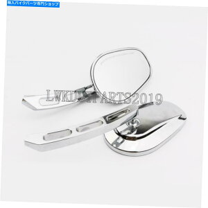 Mirror z_VhEGAt@gXsbg750 1100̂߂LWKDDTN[I[goC̃~[ LWKDDT Chrome Motorcycle Mirrors For Honda Shadow Aero Phantom Spirit 750 1100