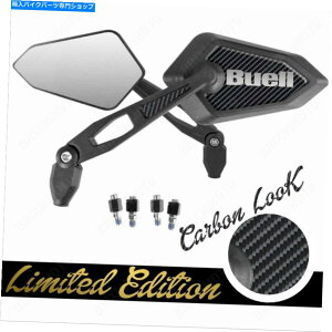 Mirror Mirrors Street Limited���F���S�V���o�[Buell Ulysses XB9S XB12S X2 S Mirrors Street Limited Approved Logo Silver Buell Ulysses XB9S XB12S X2 S�y���s�A���i�z