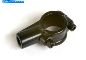 Mirror �~���[�N�����v�u���b�N22mm Spiegelhalter���j�o�[�T���n���h���o�[Spiegelkleme. Mirror Clamp Black 22mm Spiegelhalter Universal Handlebar Spiegelklemme