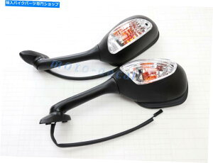 Mirror obN~[SV1000 / S SV650 / S 2003-2007 GSXR 1000/750/600̐M Rearview Mirrors Turn Signals For SV1000/S SV650/S 2003-2007 GSXR 1000/750/600