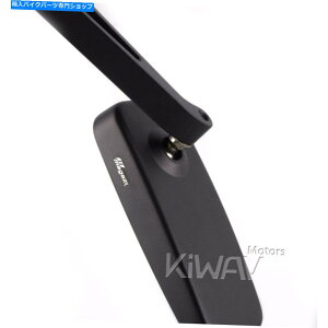 Mirror ~[A~nEWOXeubNM8 M10̓oCNXN[^[Yamaha Ducati mirrors aluminum housing stem black M8 M10 fits bike scooter Yamaha Ducati 