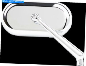 Mirror Arlen Ness 13-173bꂽȉ~`̋NE Arlen Ness 13-173 Forged Oval Mirrors Chrome Right Hand