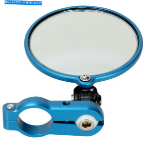 Mirror CRG Hindsight LSo[Gh~[u[EiHSLS-303-Rj CRG Hindsight LS Bar End Mirror Blue Right Side (HSLS-303-R)