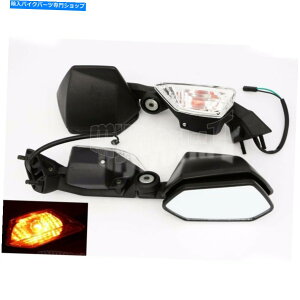 Mirror EZX10R 2008-2011 10ɓKAr[~[̉]MCg Turn Signal Light W/ Rear View Mirrors Fit for Kawasaki Ninja ZX10R 2008-2011 10