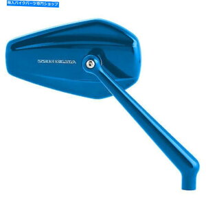 Mirror Arlen Ness 13-153~jXgbJ[Eu[~[XN[Cjo[Tn[[ Arlen Ness 13-153 Mini Stocker Right Blue Mirror Screw-In Universal & Harley