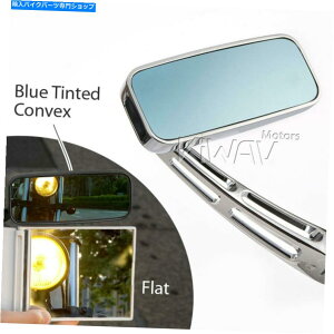 Mirror ChrometFAO~[ClassicMxN[x[XA~jEtBbgCBR ZX FZR GSX-R Chrome fairing mirrors ClassicMX chrome base aluminum fits CBR ZX FZR GSX-R