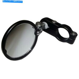 Mirror CRG - BSLS-100 - BlindSight LSi[Xvb^jo[Gh~[AubN CRG - BSLS-100 - Blindsight LS (Lane Splitter) Left Side Bar End Mirror, Black