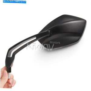 Mirror �~���[�u���b�N�w�r�[�f���[�e�B�p�[���X�^�C���t�B�b�g�q�[�\�����z���_�X�Y�L�� mirrors black heavy duty palm style fits Hyosung Kawasaki Honda Suzuki ��